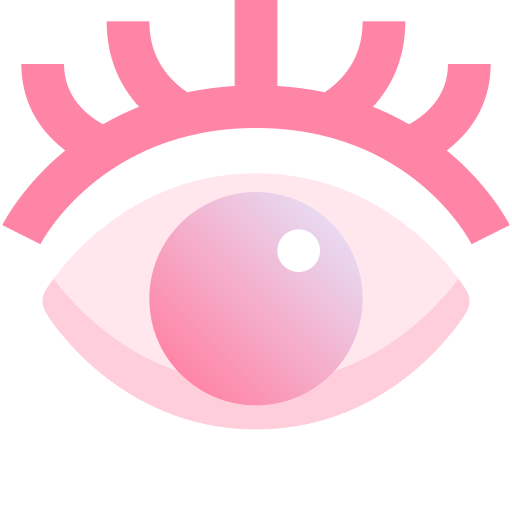 Eyelash Fatima Flat icon