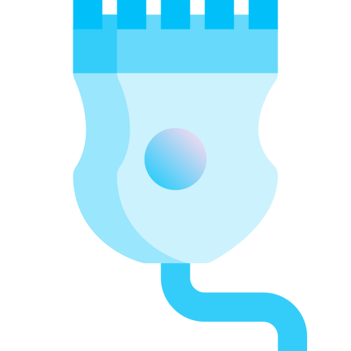 Electric shaver Fatima Blue icon