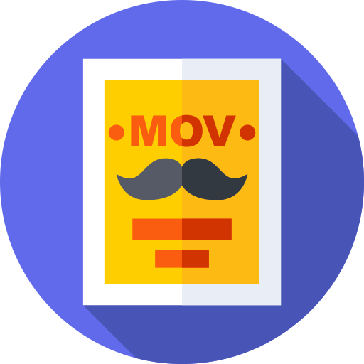 movember Flat Circular Flat ikona