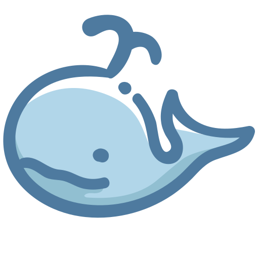 鯨 Generic Hand Drawn Color icon