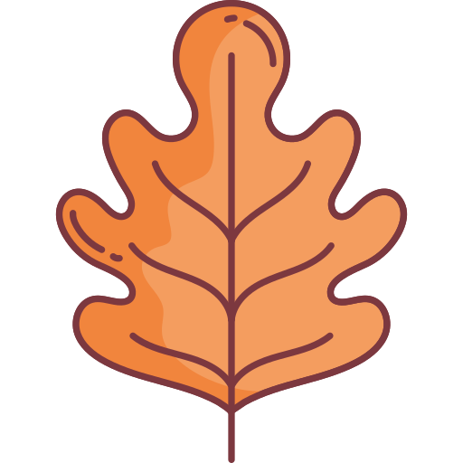 Leaf Generic Outline Color icon