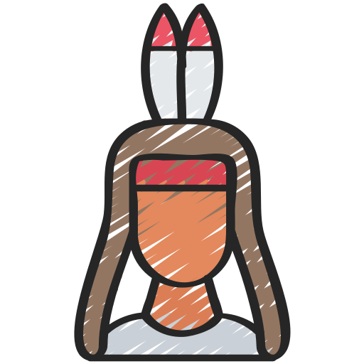 Native american Juicy Fish Sketchy icon