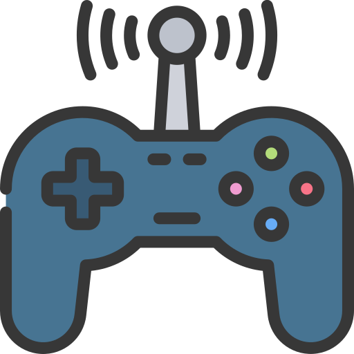 Game controller Juicy Fish Soft-fill icon