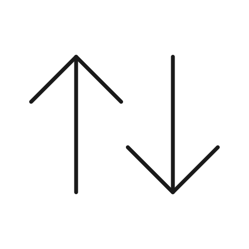 frecce Generic Thin Outline icona