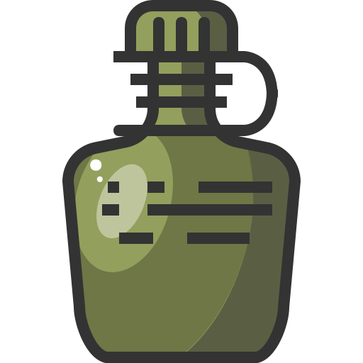 Canteen Generic Outline Color icon