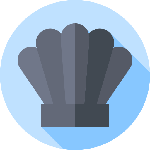muschel Flat Circular Flat icon