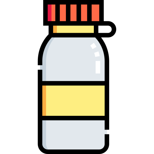 garrafa Detailed Straight Lineal color Ícone