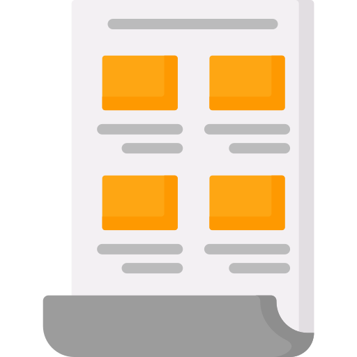 Storyboard Special Flat icon