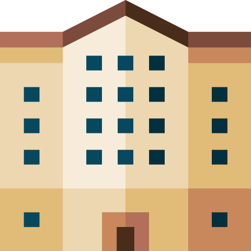 Residential Basic Straight Flat icon