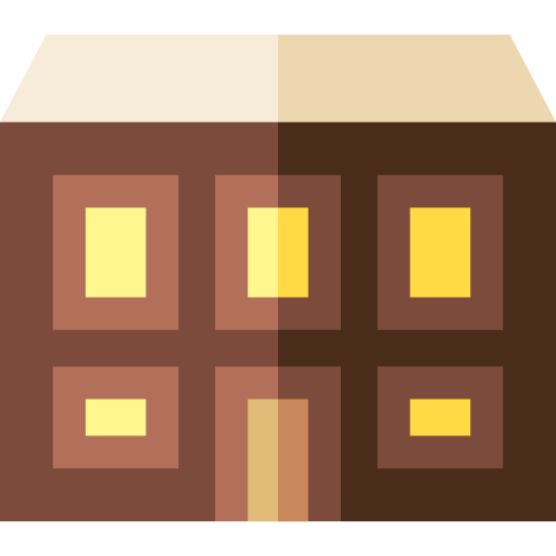 House Basic Straight Flat icon