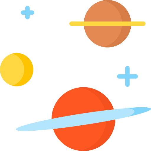 astronomia Special Flat ikona