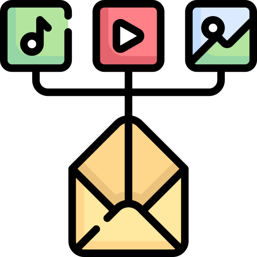 手紙 Special Lineal color icon