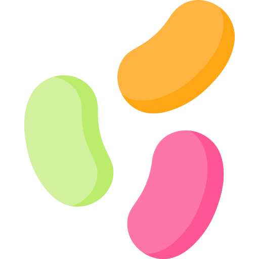 Jelly beans Special Flat icon