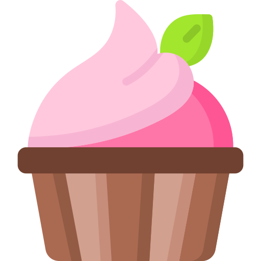 Cupcake Special Flat icon