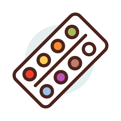 수채화 Darius Dan Lineal Color icon