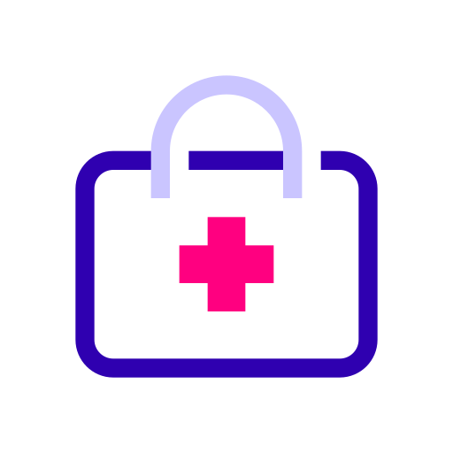 First aid kit Darius Dan Two tone icon