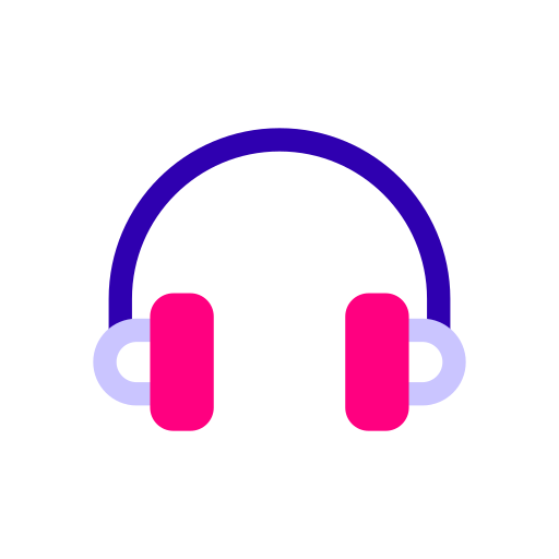 Headphones Darius Dan Two tone icon