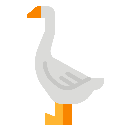 Goose Aphiradee (monkik) Flat icon