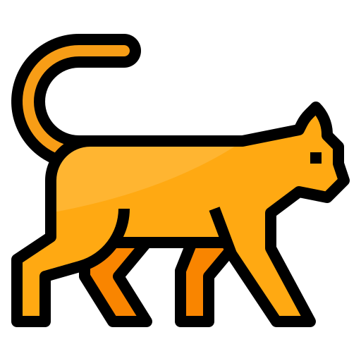 gatto Aphiradee (monkik) Lineal Color icona