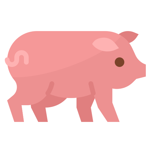 Pig Aphiradee (monkik) Flat icon