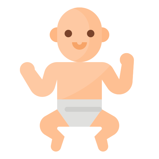 baby Aphiradee (monkik) Flat icoon