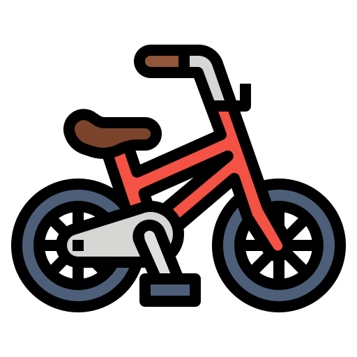 bicicleta Aphiradee (monkik) Lineal Color icono