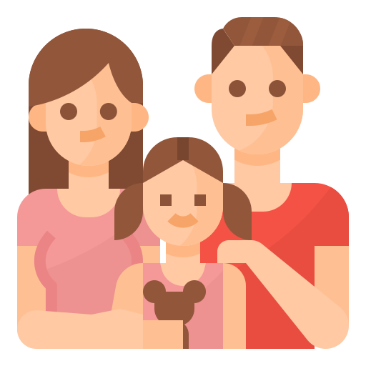 Family Aphiradee (monkik) Flat icon