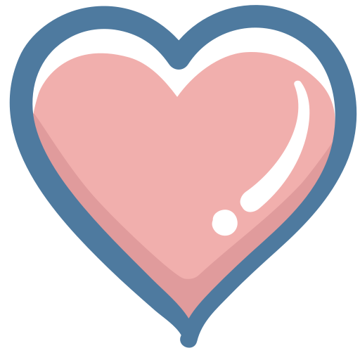 Heart Generic Hand Drawn Color icon