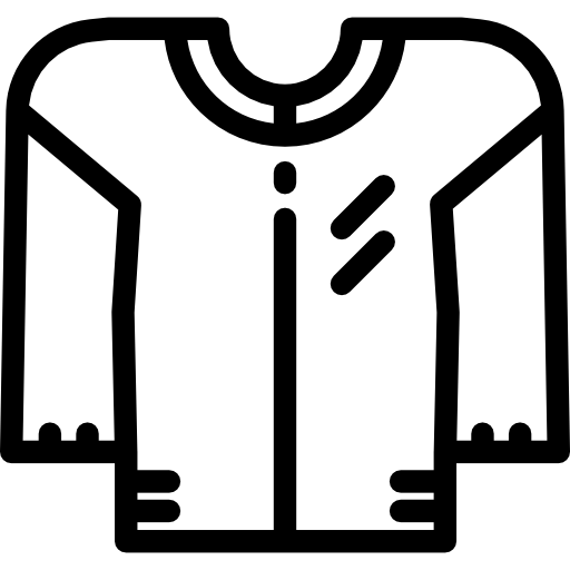 재킷 Detailed Rounded Lineal icon