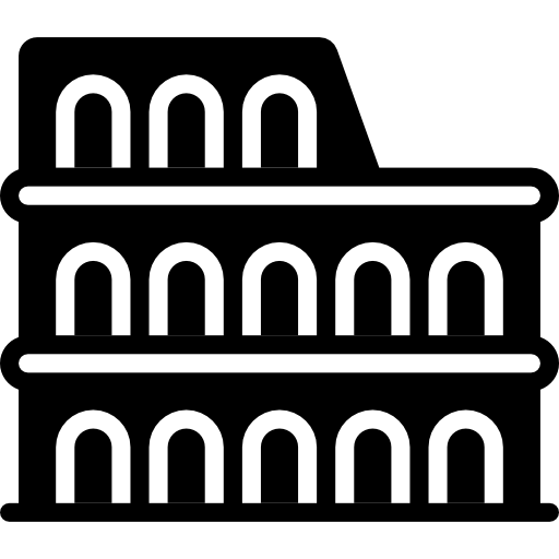 コロッセオ Basic Miscellany Fill icon