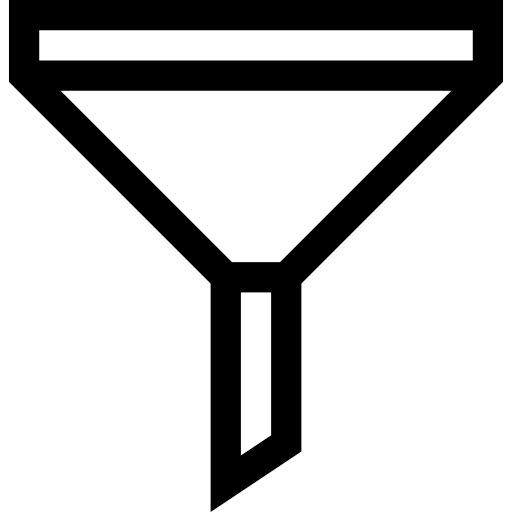 filtrar Basic Straight Lineal icono