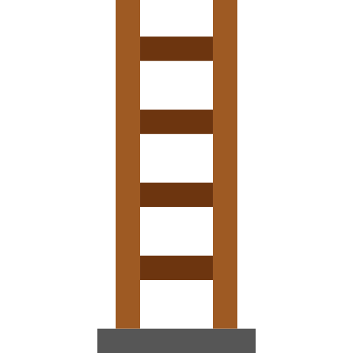 escada Basic Miscellany Flat Ícone