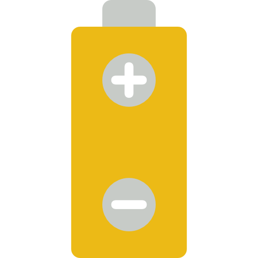 bateria Basic Miscellany Flat ikona