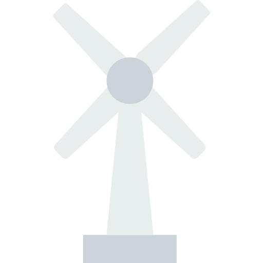 energía eólica Basic Miscellany Flat icono