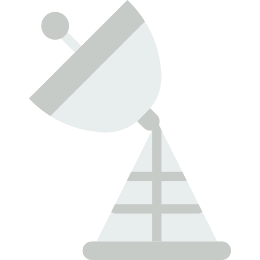antenna parabolica Basic Miscellany Flat icona