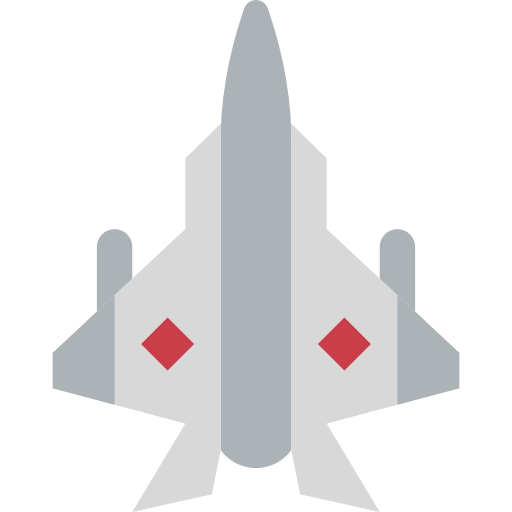 vliegtuig Basic Miscellany Flat icoon