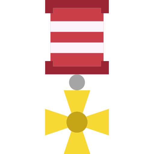 medal Basic Miscellany Flat ikona