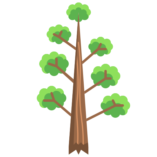 Дерево Justicon Flat иконка