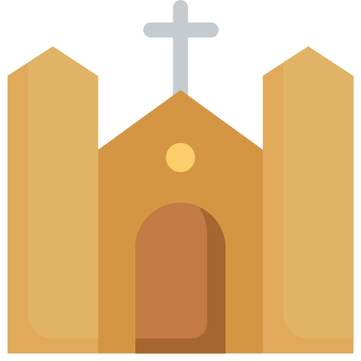 kirche Kosonicon Flat icon