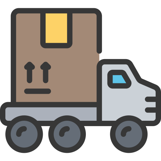 Delivery truck Juicy Fish Soft-fill icon
