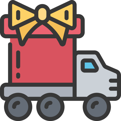 Delivery truck Juicy Fish Soft-fill icon