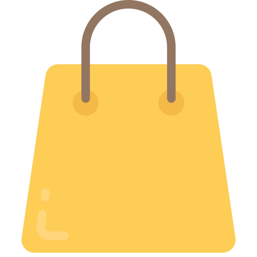 Shopping bag Juicy Fish Flat icon