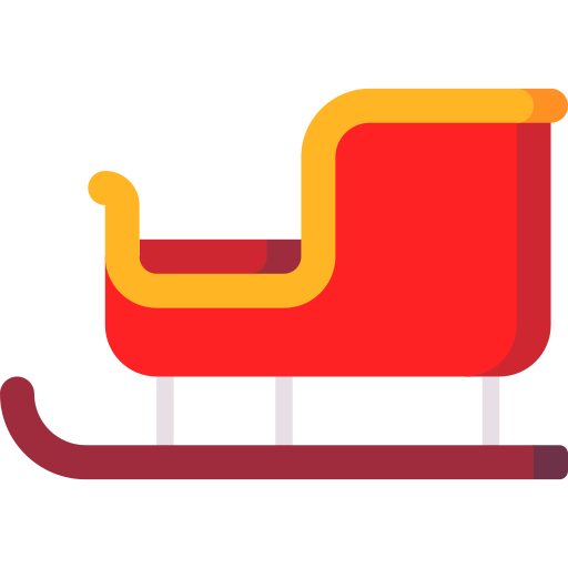 Sleigh Special Flat icon