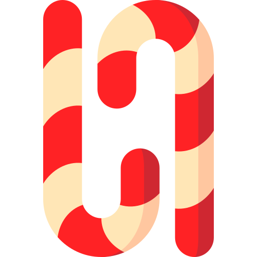 Candy canes Special Flat icon