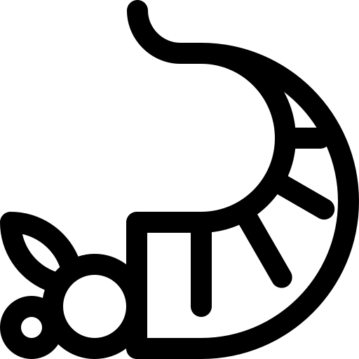 cornucopia Basic Rounded Lineal icona