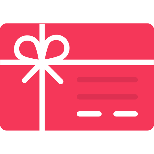 Gift voucher SBTS2018 Flat icon