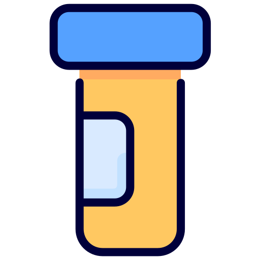 약제 Generic Outline Color icon