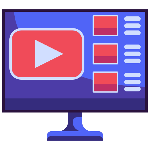 Video tutorial Justicon Flat icon