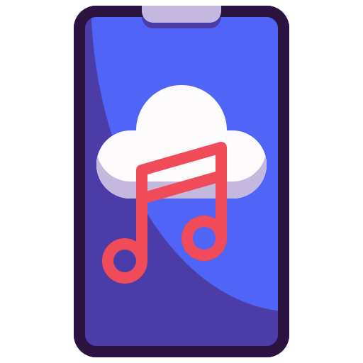 Music player Justicon Flat icon