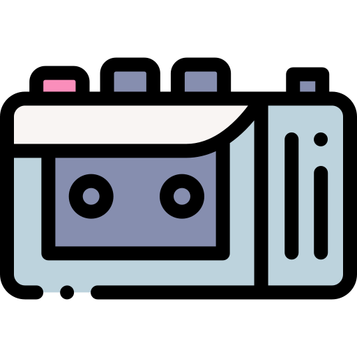 Tape recorder Detailed Rounded Lineal color icon